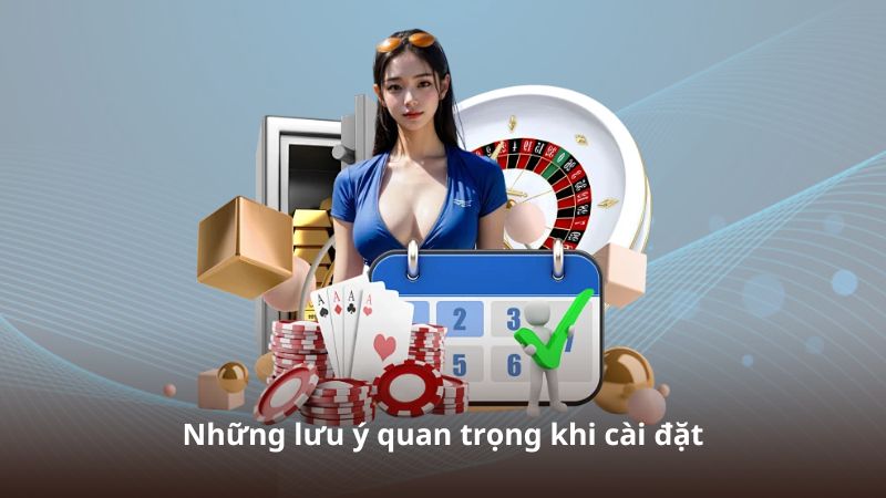 Những lưu ý quan trọng khi cài đặt